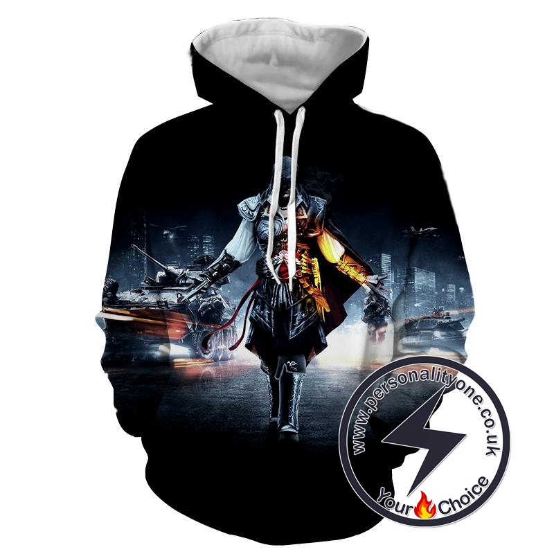 Assassin's Creed 3D - Ezio - Assassin's Creed Hoodies